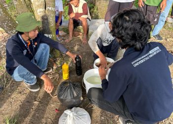 Atasi Kelangkaan Pupuk, Gapoktan Gaprang dan Mahasiswa MMD UB Inisiasi Pembuatan  Pupuk Organik